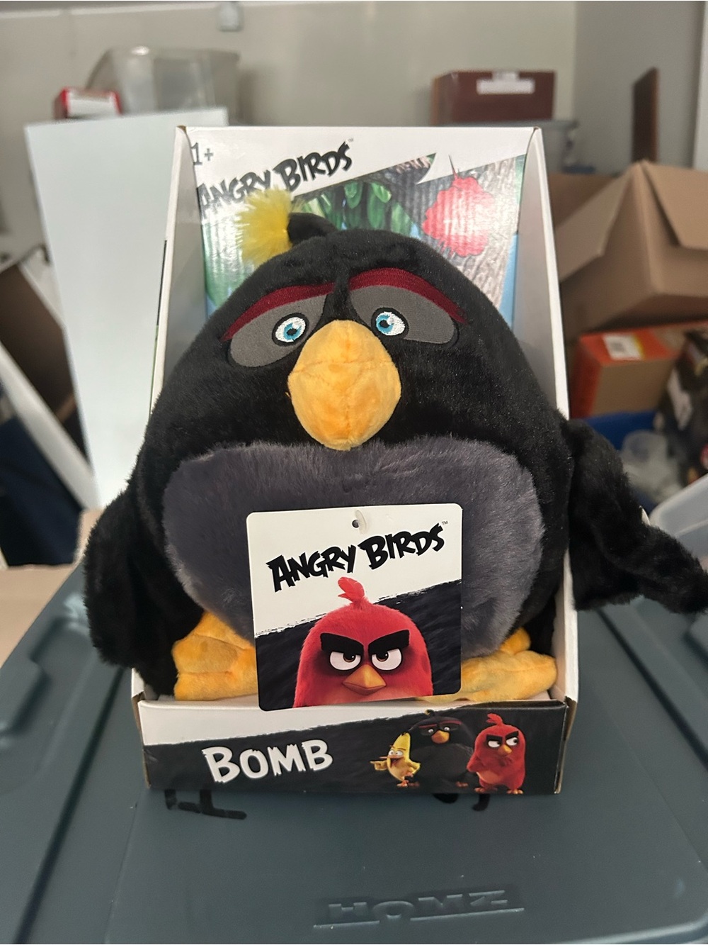 Bomb Plush Toy - Black and Yellow